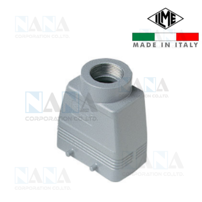 คอนเนคเตอร์เหลี่ยม ILME, CHV 10 , Hood, C-TYPE series, with 4 pegs, Pg16