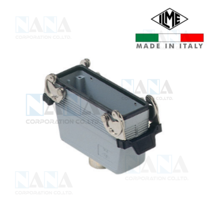 คอนเนคเตอร์เหลี่ยม ILME, CHV 24 Hood, C-TYPE series, with 2 levers, Pg21