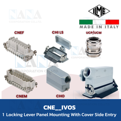 คอนเนคเตอร์เหลี่ยม CNE__IVOS, ILME Complete Set, Multipole connectors