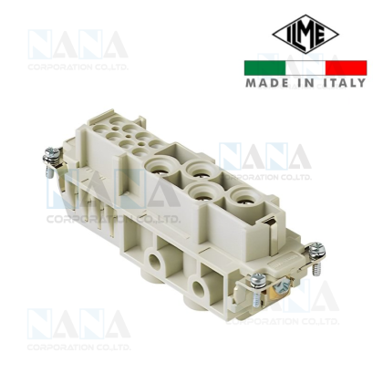 CXF 4/8, Female insert, CX series, screw terminal connection, 4 + 8 poles + PE