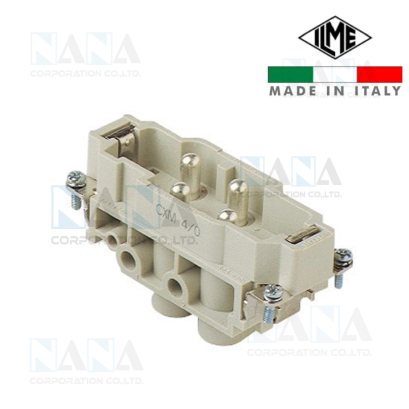 CXM 4/8, ILME Multipole Connector, Male insert, CX series