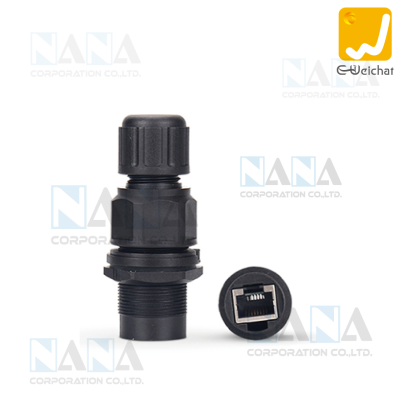 Weichat EW-RJ45 Ethernet network cable wire connector IP68 500 pluggable times