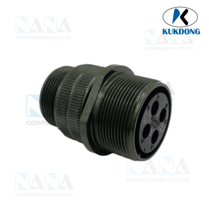 Circular Connector KUKDONG,  KD3101A22-22S ,4Pin, 46A, Made in Korea