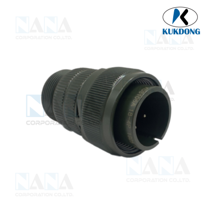 KD3106A18-4P, KUKDONG Circular Connector, 4Pin, 13A, Made in Korea