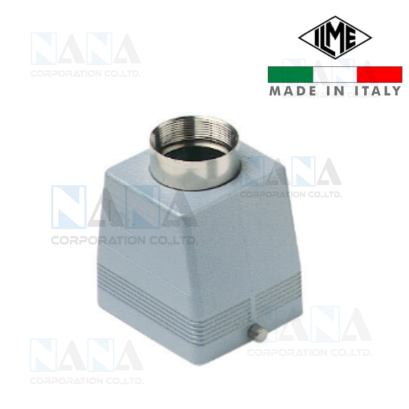 ILME Multitpole Connector, Hood C-TYPE series, with 2 pegs, M50 top cable entry, size "104.62"