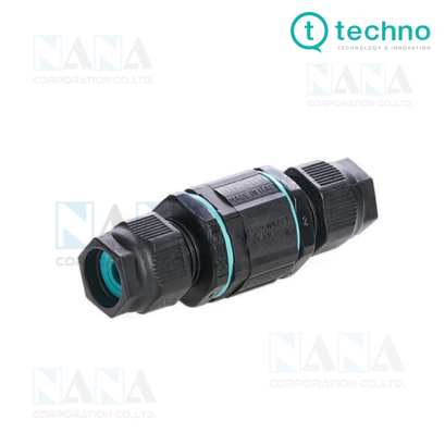 คอนเนคเตอร์ไฟฟ้า Techno THB.390.A3B TH390 IP68, In-line Joint connector, TEETUBE®