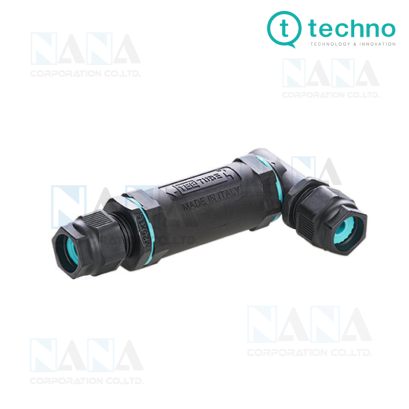 คอนเนคเตอร์ไฟฟ้า Techno THP.401.A1C TH401,In-line joint connector,Techno TEETUBE® - TH400 Series 