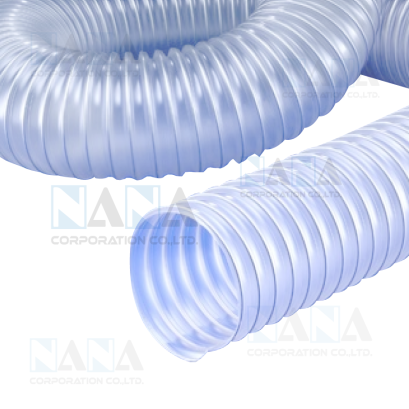9-1 PVC AS FLEX HOSE ท่อพีวีซี ลำเลียง ผง เช่น ฝุ่น ผง และเส้นใย