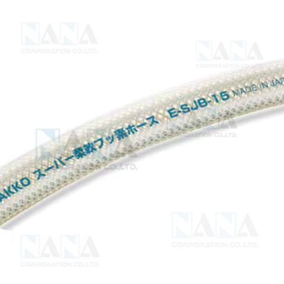 E-SJB Flexible Fluorine (ETFE) Resin Yarn Reinforced Hose ท่อดูดส่งสารเคมี น้ำหมึก อาหาร