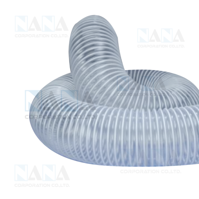 N 1-1 PVC FLEX HOSE ท่อสำหรับลำเลียงของแข็งที่เป็นผง เช่น ฝุ่น ผง และไฟเบอร์ 