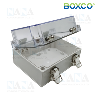 Boxco BC-ATH-121710 กล่องพลาสติกฝาใสกันน้ำ Plastic Enclosure Boxes