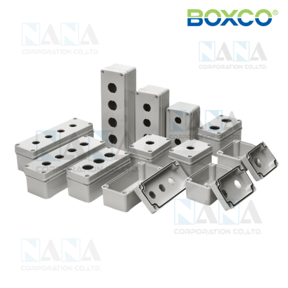 BC-AGG-081107-2201 BOXCO กล่องพลาสติกใส่สวิทซ์ปุุ่มกดกันน้ำ IP66/67,Push Button Box