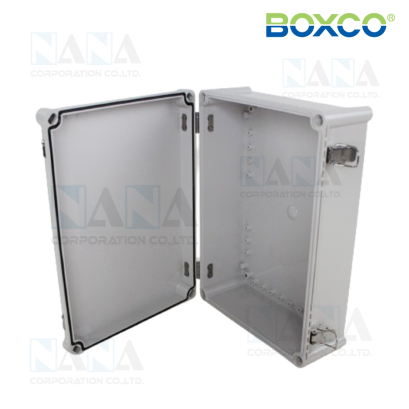 BC-AGH-283813 กล่องพลาสติกฝาทึบกันนำกันฝุ่น BOXCO H Seies Medium Size, ABS Plastic Enclosure Boxes