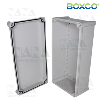 BC-AGS-193813 กล่องพลาสติกกันน้ำฝาทึบ ABS Plastic Enclosure,Clear Cover, S Series Medium size 