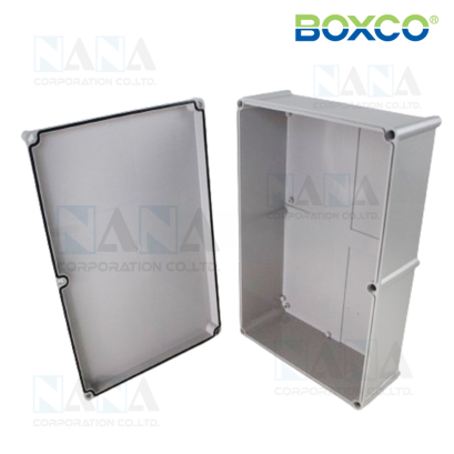 BC-AGS-283813 กล่องพลาสติกกันน้ำฝาทึบ ABS Plastic Enclosure,Clear Cover, S Series Medium size 