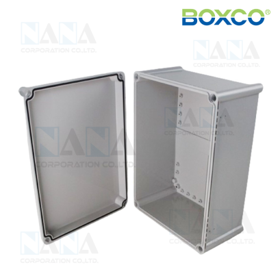 BC-AGS-283818 กล่องพลาสติกกันน้ำฝาทึบ ABS Plastic Enclosure,Clear Cover, S Series Medium size 