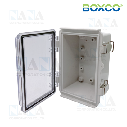 BC-ATP-101507 P-series BOXCO กล่องพลาสติกฝาใสกันนำกันฝุ่น ABS Plastic Enclosure Boxes