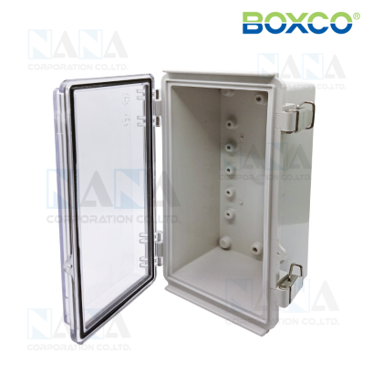 BC-ATP-112110 P-series BOXCO กล่องพลาสติกฝาใสกันนำกันฝุ่น ABS Plastic Enclosure Boxes