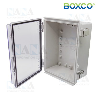 BC-ATP-162110 P-series BOXCO กล่องพลาสติกฝาใสกันนำกันฝุ่น ABS Plastic Enclosure Boxes