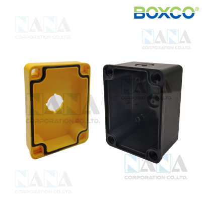 BOXCO BC-AYB-081107-2201 Color Push Botton Box, Screw Type กล่องพลาสติกใส่สวิทซ์ปุุ่มกดกันน้ำ IP66/67
