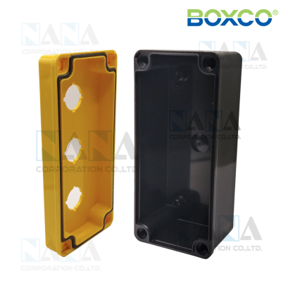 BOXCO BC-AYB-081807-2203 Color Push Botton Box, Screw Type กล่องพลาสติกใส่สวิทซ์ปุุ่มกดกันน้ำ IP66/67