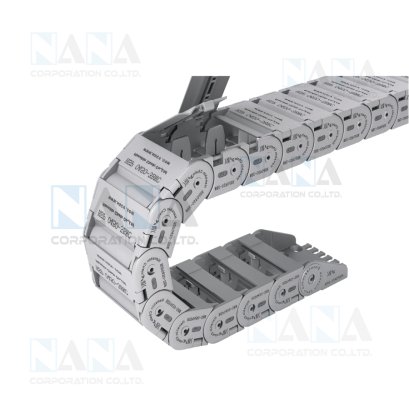 Cable Drag Chain รางกระดูกงูร้ายสาย รางร้อยสายพลาสติก เหล็ก หลากหลายชนิด