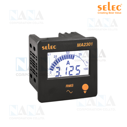 Digital Ammeters 3Ø, Size : 72 x 72mm MA2301