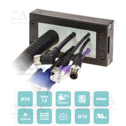 DES 16M Modular frame for cables
