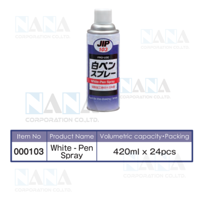  JIP-103 White-Pen Spray 