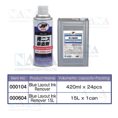 JIP-104 Blue Layout Ink Remover
