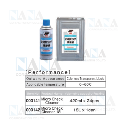 JIP-141 Micro Check Cleaner