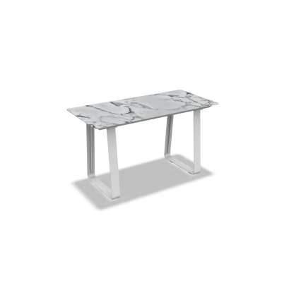 ELKO BAR TABLE CERAMIC CALACATTA