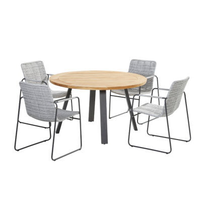 PALMA DINING - LIGHT GREY