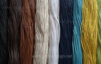 เชือกคอตตอน 1 mm แบบมัดใหญ่ โปรดระบุสีที่ต้องการ