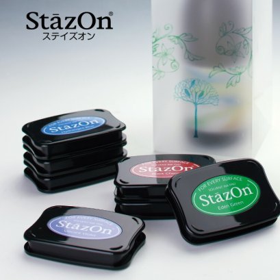 STAZON หมึกกันน้ำอเนกประสงค์ โปรดเลือกสี