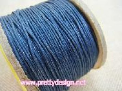เชือกคอตตอน สีน้ำเงินเข้ม ขนาด 0.5 มิล