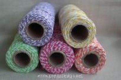 เชือกสีสลับจีน  โปรดเลือกสีที่ต้องการ 