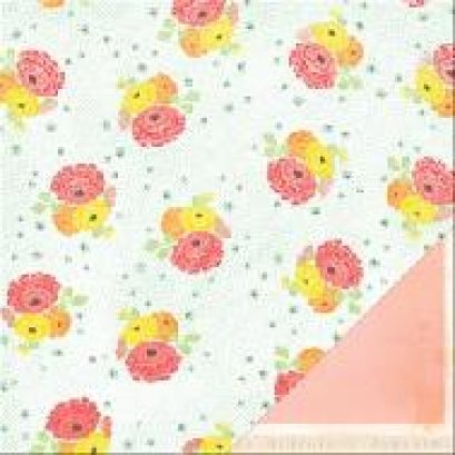 DEAR LIZZY NEAPOLITAN Delightful Bouquet PAPER 12&quot;X12&quot;