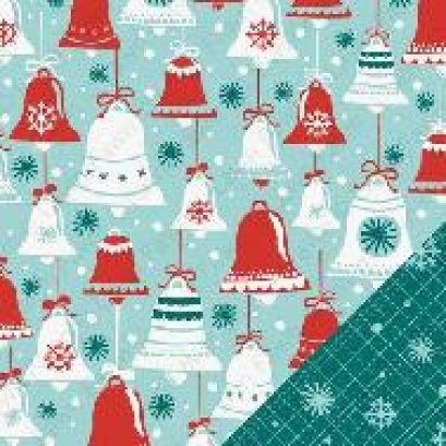 Lawn Fawn fa-la-la jingle bells Christmas ขนาด 12*12 นิ้ว 