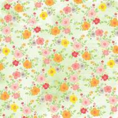 DEAR LIZZY NEAPOLITAN PAPER - LOVELY AFTERNOON - VELLUM 12*12 