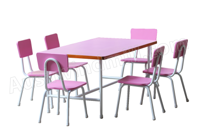 ชุดโต๊ะเก้าอี้นักเรียนกลุ่ม