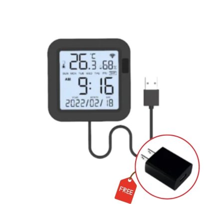 IR Controller with Temperature Humidity Sensor and Backlight Screen
