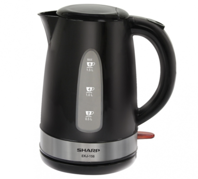 SHARP กาต้มน้ำไฟฟ้า 1.5 ลิตร | แบบไร้สาย | รุ่น EKJ-156