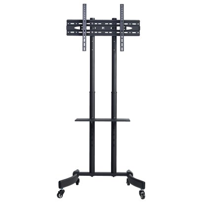 ขาตั้งทีวีล้อลาก สำหรับทีวี 32-65 นิ้ว ดีไซน์สวย เหล็กหนาพิเศษ เคลื่อนย้ายง่าย ล็อกล้อได้