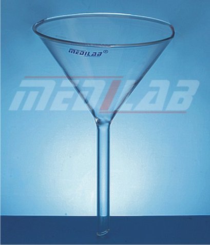 กรวยแก้วอย่างบางใส Funnel Short Stem ( Thin Glass )