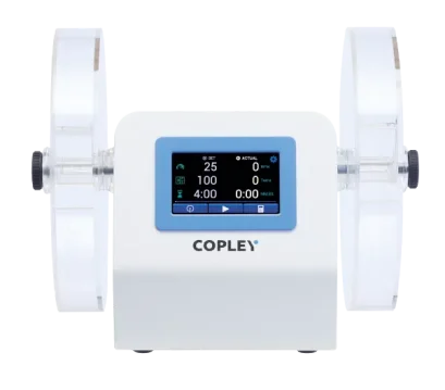 Copley FRV200i Tablet Friability Tester for USP and Ph Eur Compliance - Omega Scientific