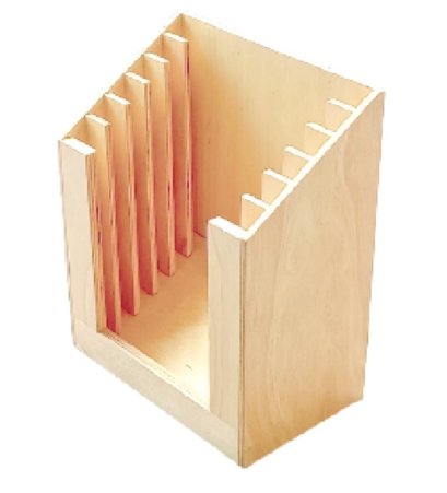 ตู้บรรจุกรอบฝึกทักษะมือ 6 ชิ้น (ไม่รวมกรอบชุดฝึกแต่งตัว)