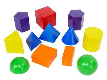 ปริซึมทรงเรขา 12 ทรง (ขนาด 5 ซม.)