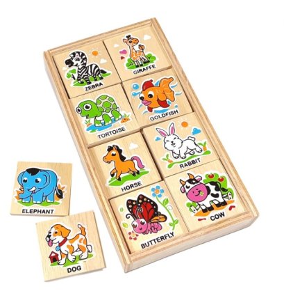 จับคู่ภาพสัตว์ ภาษาอังกฤษ