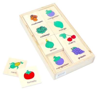 จับคู่ภาพผัก-ผลไม้ ภาษาอังกฤษ